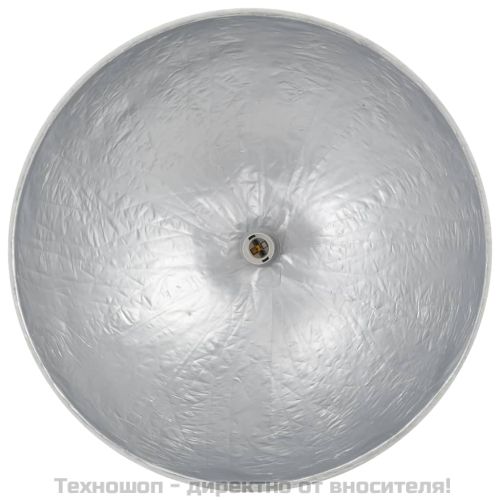 Полилей, бяло и сребристо, Ø50 см, E27