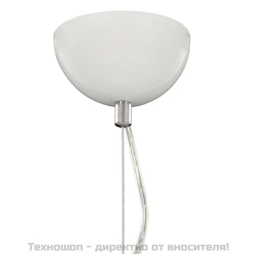 Полилей, бяло и сребристо, Ø50 см, E27