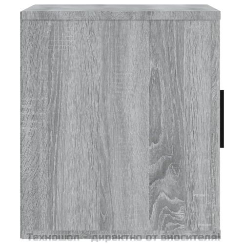 ТB шкаф, сив сонома, 100x35x40 см, инженерно дърво