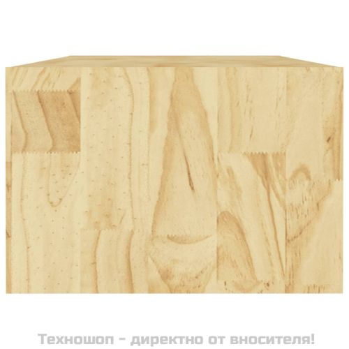 Кафе маса, 110x50x34 см, борово дърво масив