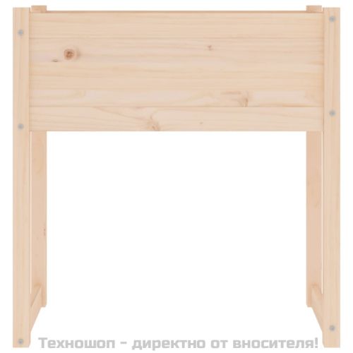 Плантер, 78x40x81 см, борово дърво масив