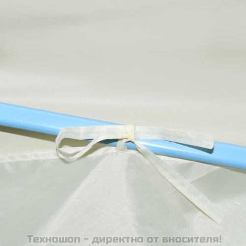 Сгъваема парти шатра, 3x9 м, кремава