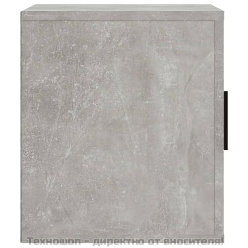 ТB шкаф, сив, 100x35x40 см, инженерно дърво