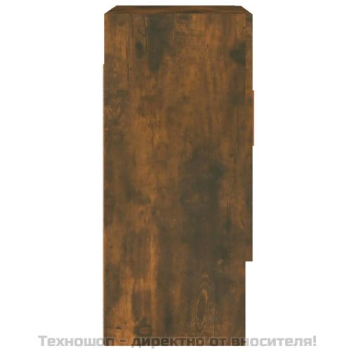 Стенен шкаф, опушен дъб, 60x31x70 см, инженерно дърво