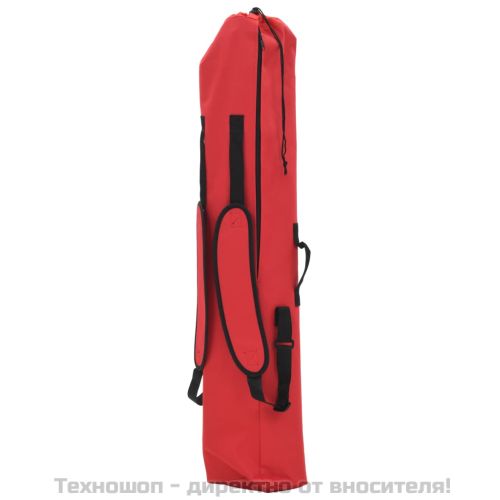 Хамак със сгъваема стойка, червен