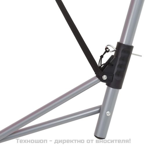 Хамак със сгъваема стойка, червен