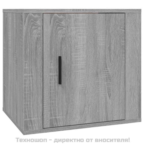 Нощни шкафчета, 2 бр, сив сонома, 50x39x47 см