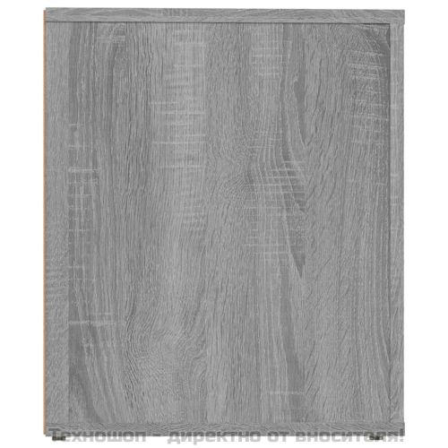 Нощни шкафчета, 2 бр, сив сонома, 50x39x47 см