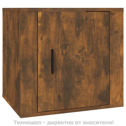 Нощно шкафче, опушен дъб, 50x39x47 см