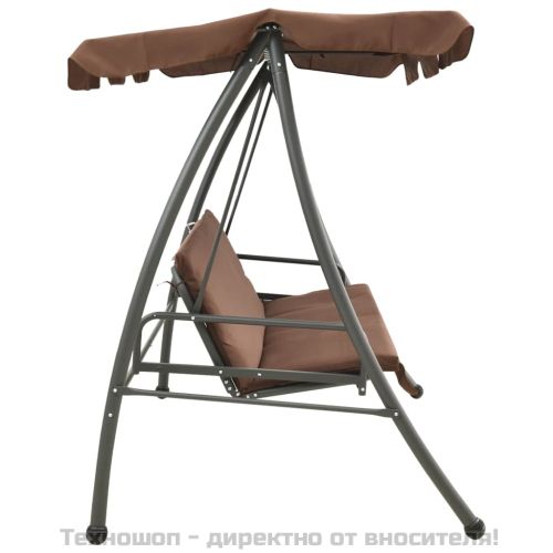 Градинска люлка със сенник, кафе