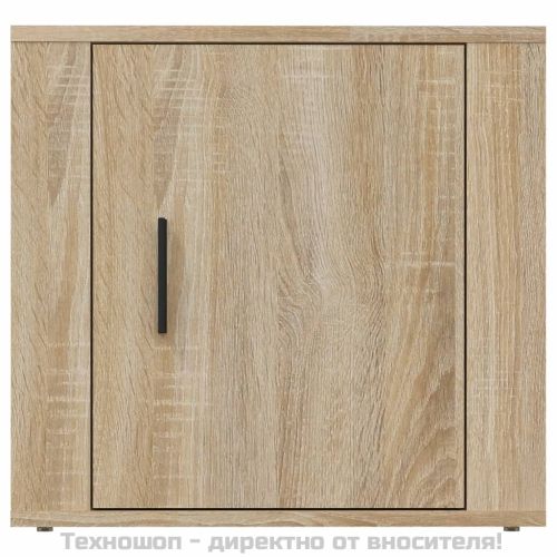 Нощни шкафчета, 2 бр, дъб сонома, 50x39x47 см