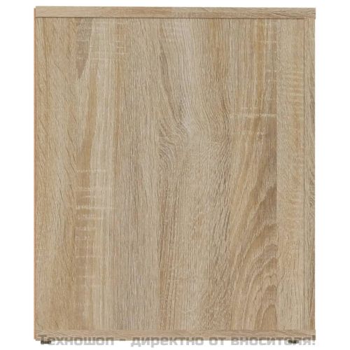 Нощни шкафчета, 2 бр, дъб сонома, 50x39x47 см