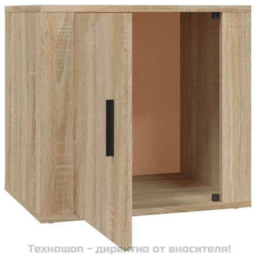 Нощни шкафчета, 2 бр, дъб сонома, 50x39x47 см