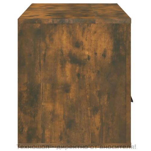 ТB шкаф, опушен дъб, 100x35x40 см, инженерно дърво