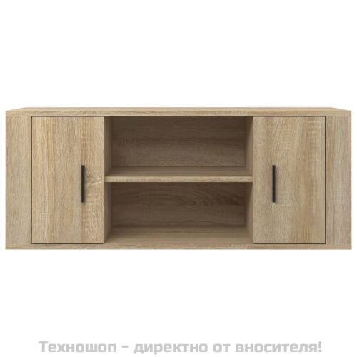 ТB шкаф, дъб сонома, 100x35x40 см, инженерно дърво