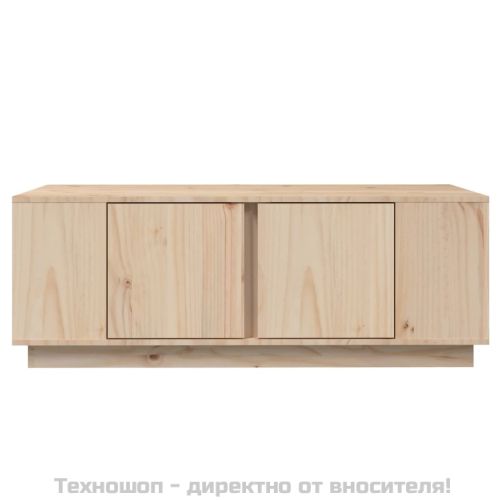 Кафе маса, 110x50x40 см, борово дърво масив