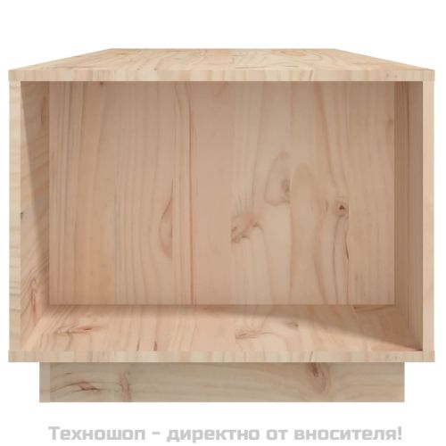 Кафе маса, 110x50x40 см, борово дърво масив