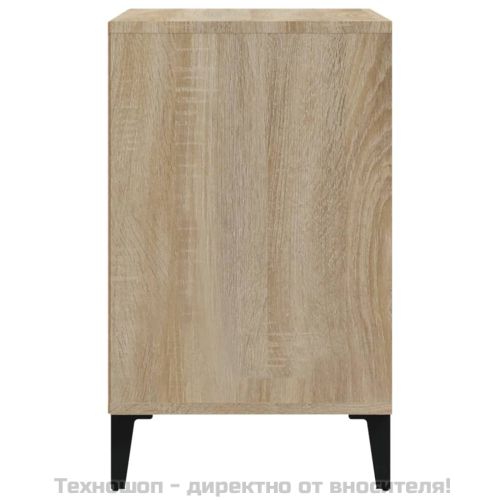 Шкаф за обувки, дъб сонома, 102x36x60 см, инженерно дърво