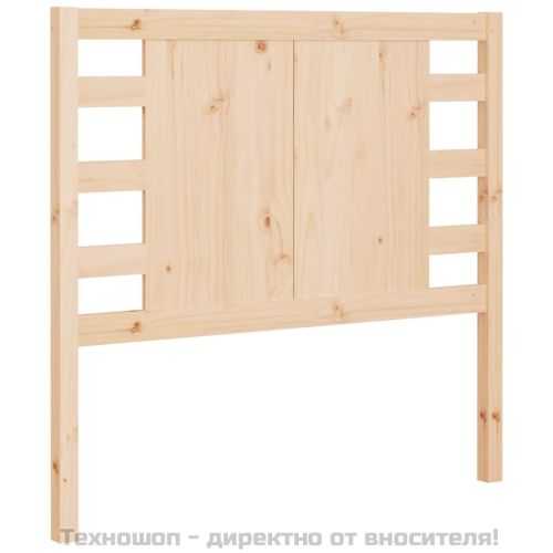 Табла за спалня, 96x4x100 см, бор масив