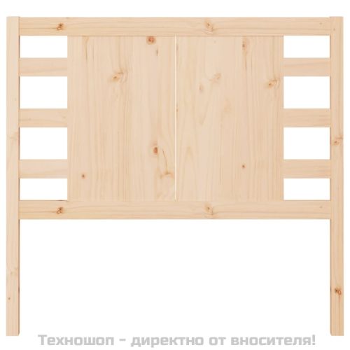 Табла за спалня, 96x4x100 см, бор масив