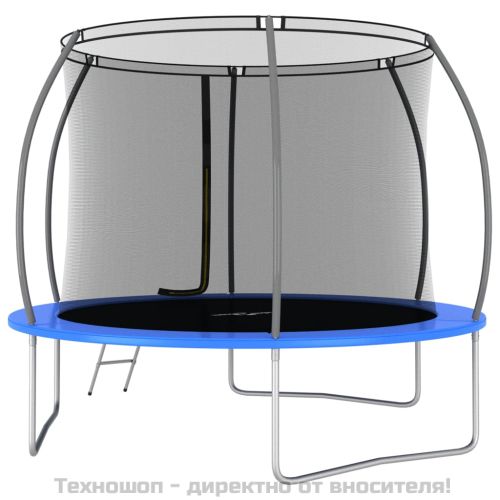 Комплект батут, кръгъл, 305x76 см, 150 кг