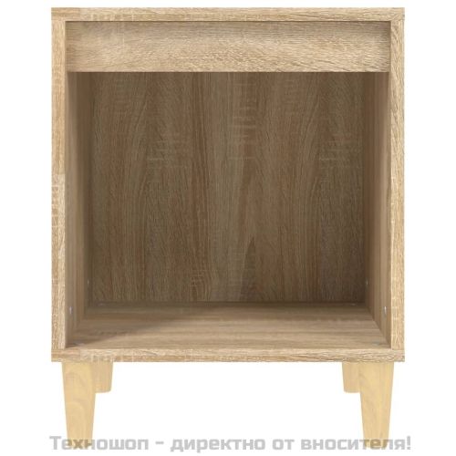 Нощни шкафчета, 2 бр, сонома дъб, 40x35x50 см