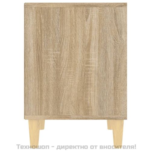 Нощни шкафчета, 2 бр, сонома дъб, 40x35x50 см
