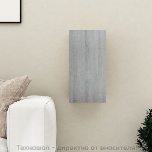 ТВ шкаф, сив сонома, 30,5x30x60 см, инженерно дърво