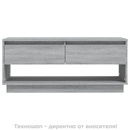 ТB шкаф, сив сонома, 102x41x44 см, инженерно дърво