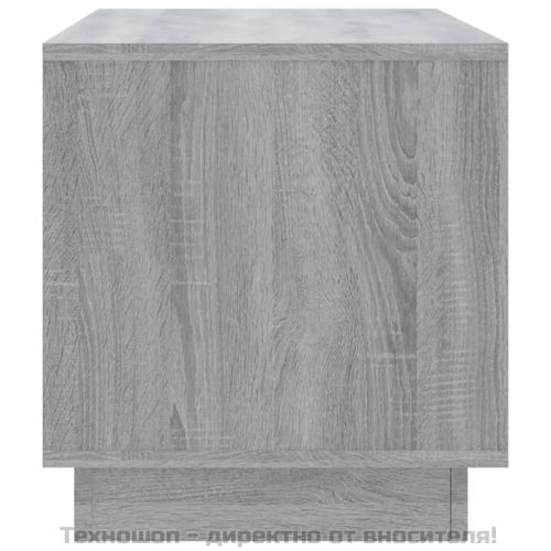 ТB шкаф, сив сонома, 102x41x44 см, инженерно дърво