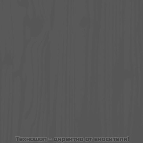 Бюро, сиво, 110x50x75 см, борово дърво масив