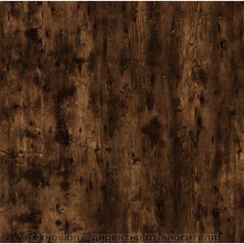 ТВ шкафове със стенен монтаж, 2 бр, опушен дъб, 40x34,5x40 см