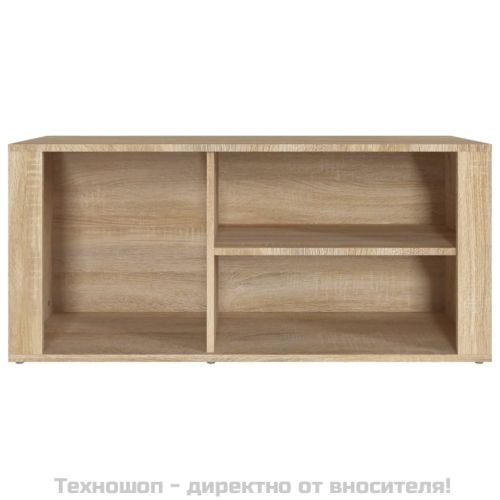 Шкаф за обувки, сонома дъб, 100x35x45 см, инженерно дърво