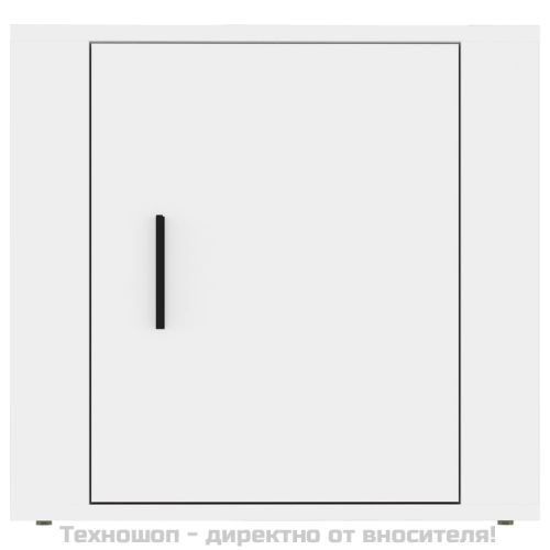 Нощни шкафчета, 2 бр, бели, 50x39x47 см