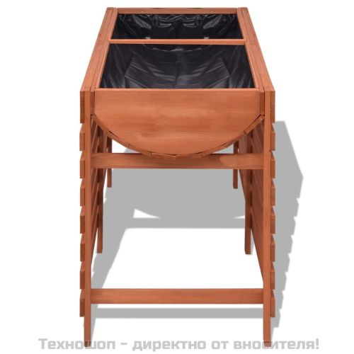 Сандък за цветя, 100x50x71 см, дървен