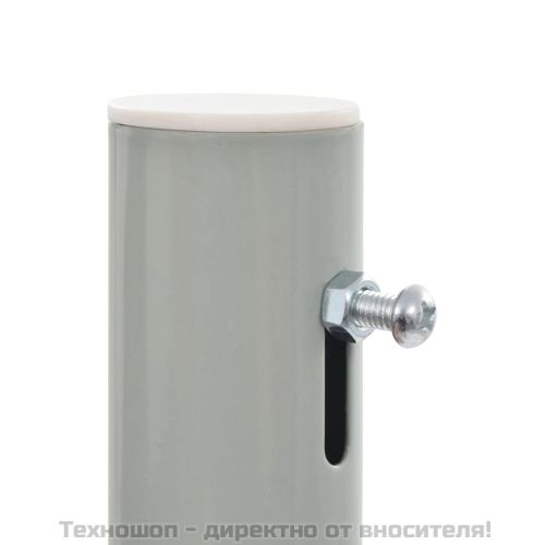 Прибираща се дворна странична тента, 60x300 см, синя