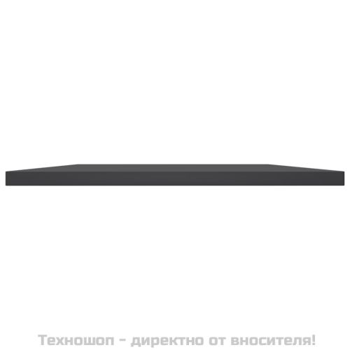 Рафтове за етажерка, 8 бр, сиви, 40x50x1,5 см, инженерно дърво