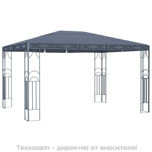 Шатра, 400x300 см, антрацит