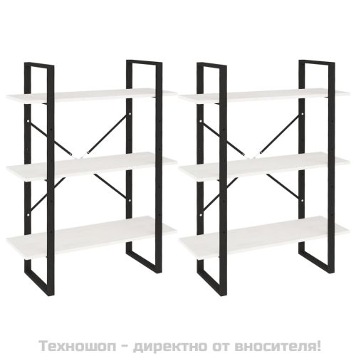 Висок шкаф, бял, 80x30x210 см, борово дърво масив