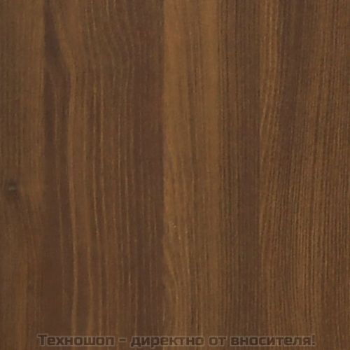 Нощни шкафчета, 2 бр, кафяв дъб, 40x35x50 см