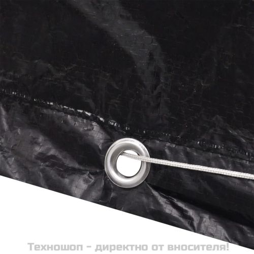 Покривало за градински мебели тенис маса 8 капси 160x55x182 см