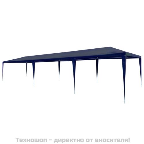 Парти шатра 3x9 м PE синя