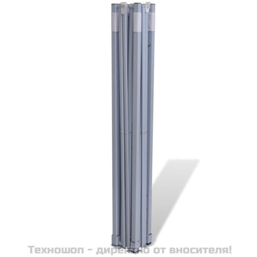 Сгъваема шатра 3 х 3 м, с 4 стени, кремава