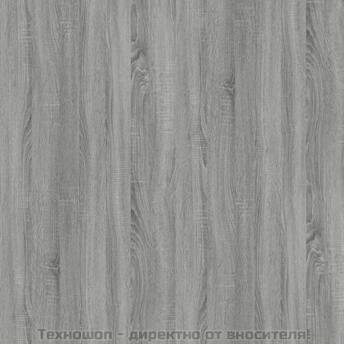 ТВ шкаф за стенен монтаж, сив сонома, 57x34,5x40 см