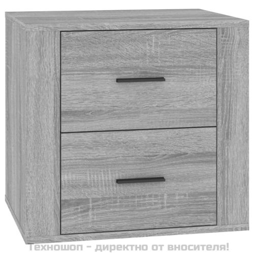 Нощно шкафче, сив сонома, 50x39x47 см