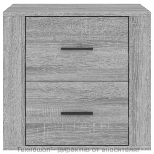 Нощно шкафче, сив сонома, 50x39x47 см