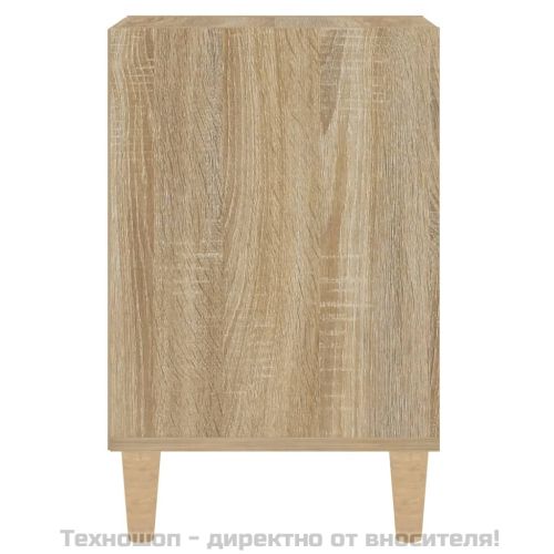 ТВ шкаф, бетонно сиво, 100x35x55 см, инженерно дърво