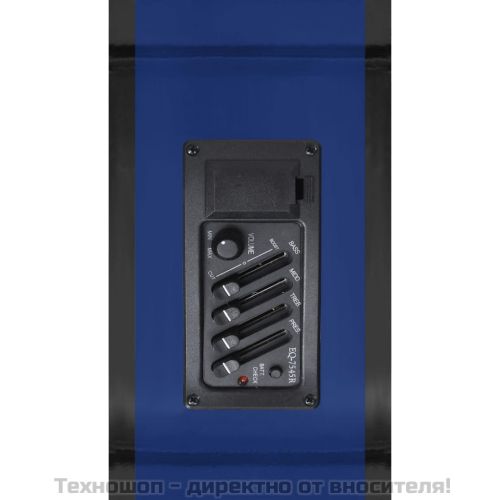 Уестърн класическа cutaway китара с еквалайзер и 6 струни синя