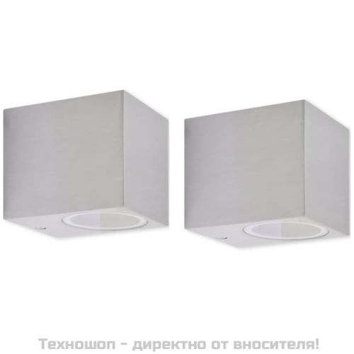 Кубични градински лампи, 2 броя