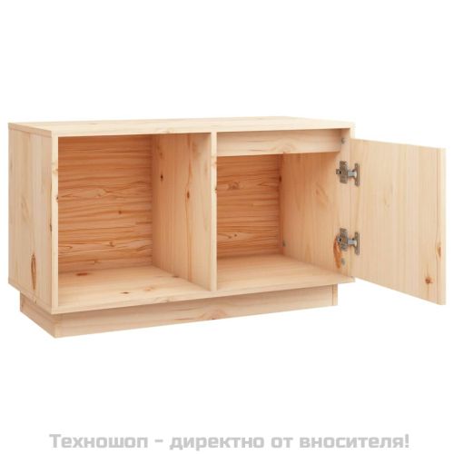 ТВ шкаф, 74x35x44 см, бор масив